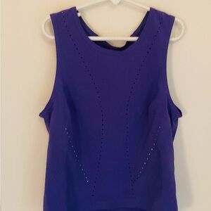 Lululemon Athletica Purple Sleeveless Tank Top